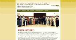 Desktop Screenshot of filcomsacramento.org