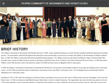 Tablet Screenshot of filcomsacramento.org